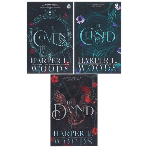 Coven of Bones Series by Harper L. Woods 3 Books Collection Set - Fiction - Paperback Fiction Penguin Random House