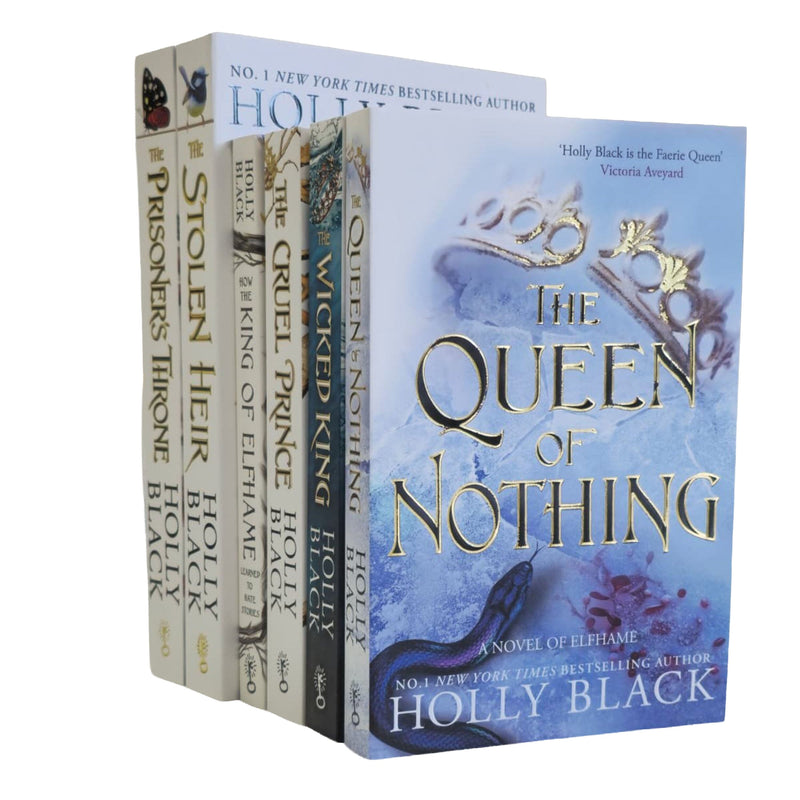The Folk of the Air & The Stolen Heir Series by Holly Black 6 Books Collection Set - Ages 14+ - Paperback Young Adult Bonnier Books Ltd
