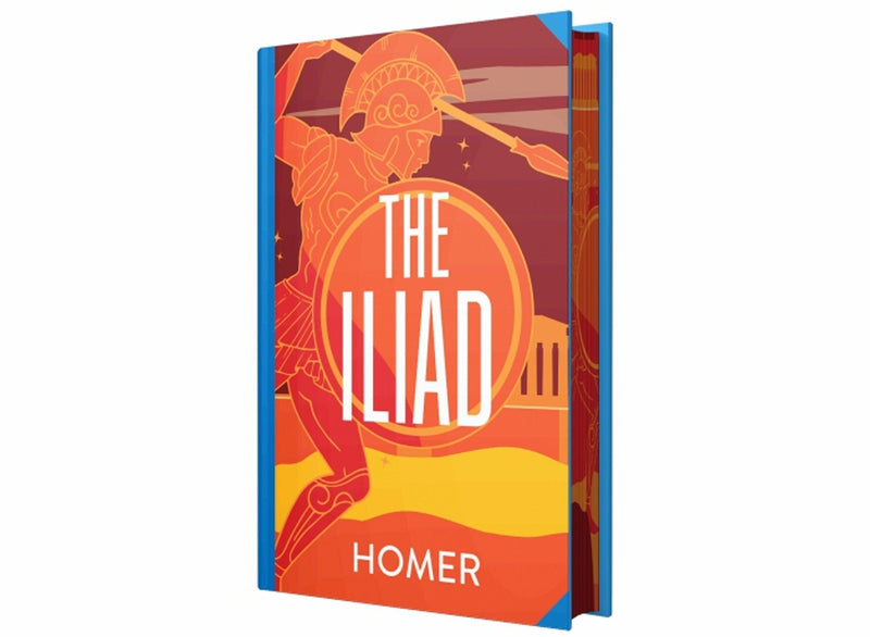 The Iliad by Homer - Fiction - Sprayed Edges Hardback Fiction Wilco Books