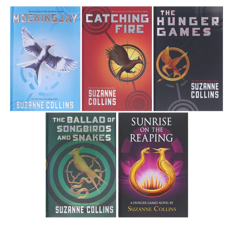 The Hunger Games Series By Suzanne Collins 5 Books Collection Set - Ages 11+ - Hardback Fiction Scholastic