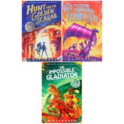 Time Keys Series by M. G. Leonard Illustrated 3 Books Collection Set - Ages 9-11 - Paperback 9-14 Macmillan
