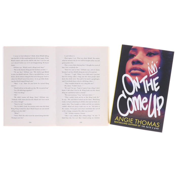 Angie Thomas Collector's 2 Books Box Set (Hate U & On Come) - Ages 14+ - Paperback Young Adult Walker Books Ltd