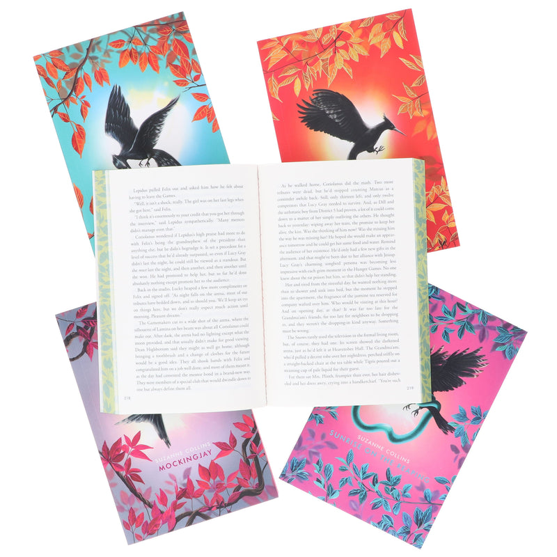 The Deluxe Hunger Games Collection by Suzanne Collins 5 Books Box Set - Ages 13+ - Paperback (Patterned Edge) Fiction Scholastic