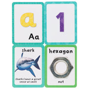 Flashcards Tray: Four Sets of 27 Double-Sided Flashcards (Get Set Go) - Ages 3+ - Cards 3-5 Miles Kelly Publishing Ltd