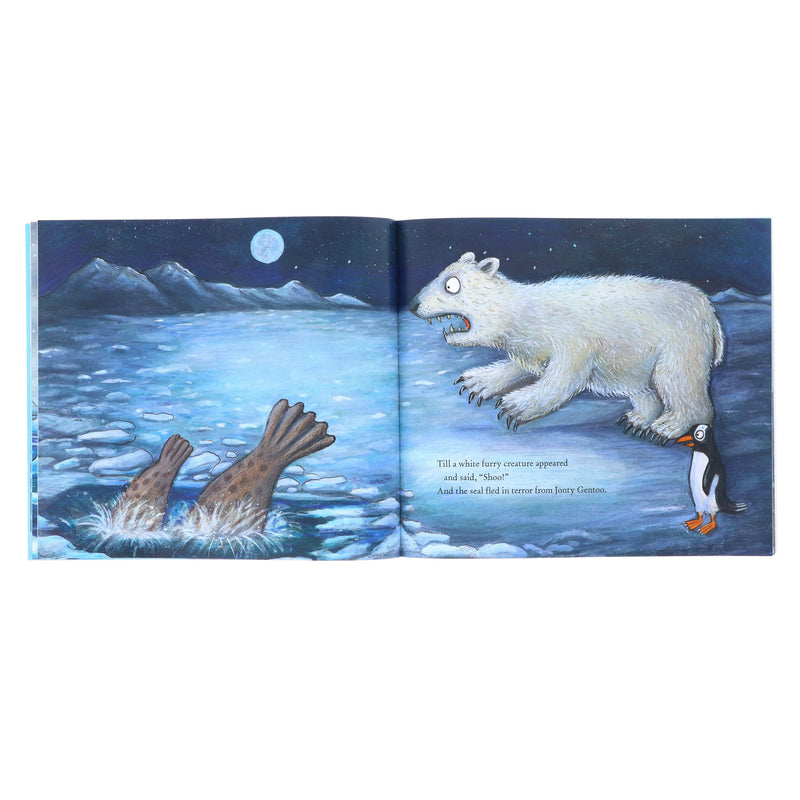 Jonty Gentoo - The Adventures of a Penguin by Julia Donaldson - Ages 3+ - Paperback 3-5 Scholastic