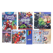 Marvel Avengers Activity Selection Box with over 600 Stickers - Ages 3+ - Paperback 3-5 Igloo Books