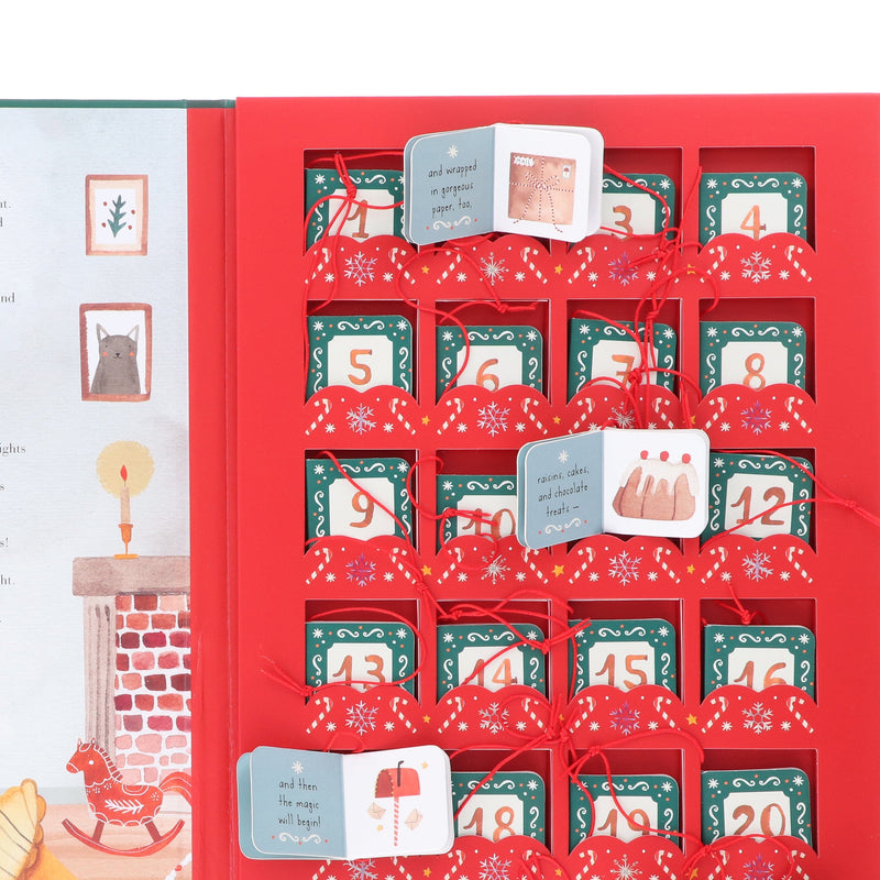 Advent Calendar by Alice Pasinetti 24 Little Books to Count down to Christmas - Ages 3+ - Hardback 3-5 Sassi