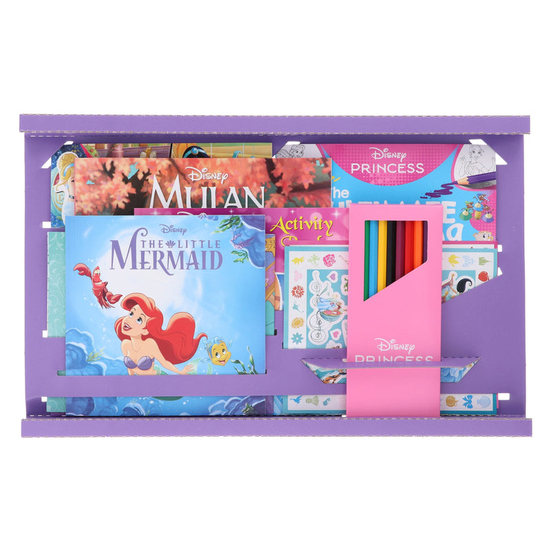Disney Princess Activity Selection Box with over 600 Stickers - Ages 3+ - Paperback 3-5 Igloo Books