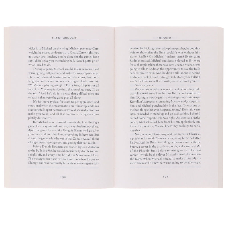 Relentless: From Good to Great to Unstoppable By Tim S. Grover - Non Fiction - Paperback Non-Fiction Simon & Schuster