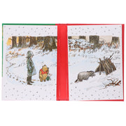 Winnie-The-Pooh: Advent Calendar Book Collection 24 Days of the Original Stories and Poetry by A.A. Milne & E.H. Shepard - Ages 5+ - Paperback 5-7 HarperCollins Publishers