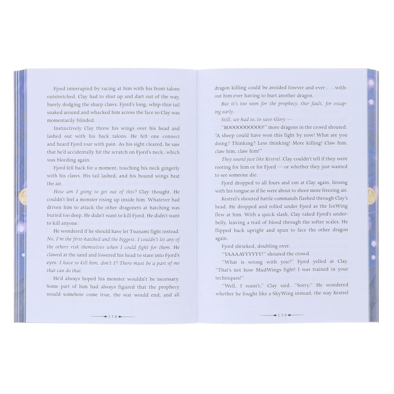 Wings of Fire by Tui T. Sutherland 5 Books Special Edition Box Set - Ages 9-14 - Paperback (Sprayed Edges) 9-14 Scholastic