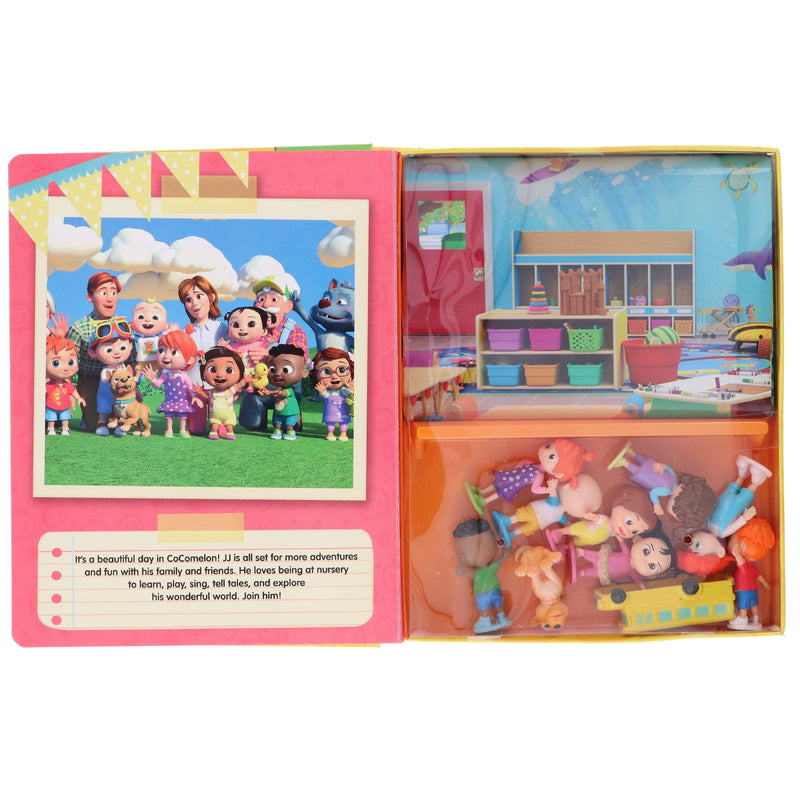 Cocomelon My Busy Books: Includes a storybook, 10 figurines and a playmat - Ages 3-5 - Hardback 3-5 Phidal Publishing