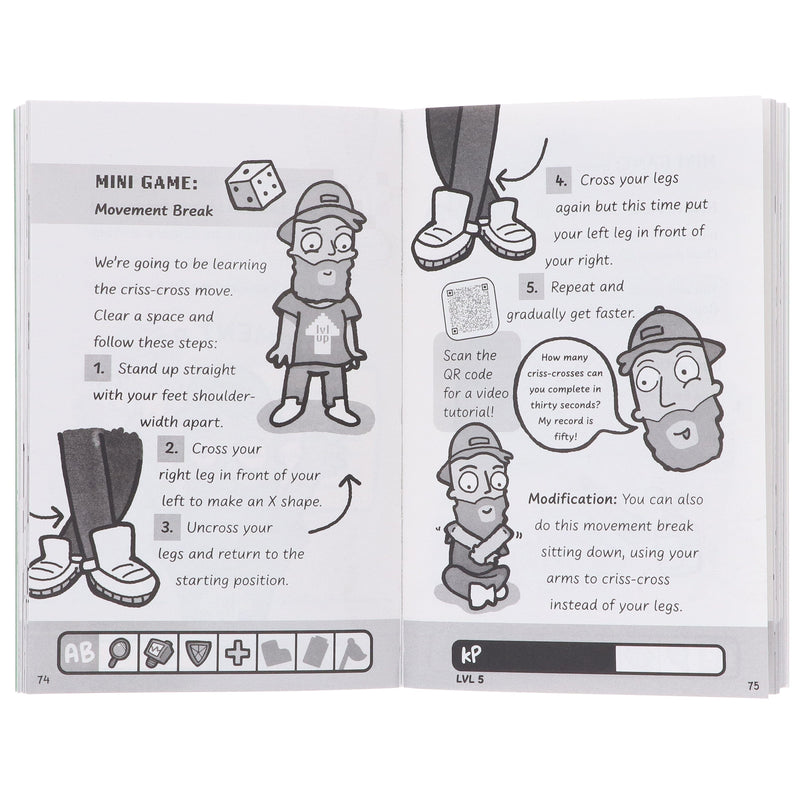 ADHD: Rapped Up! and Levelled Up! by Jamie Gilbert 'Mr G' 2 Books Collection Set - Ages 9-12 - Paperback (Learn about ADHD with Free Audio Book & Movement Break) 9-14 Sweet Cherry Publishing