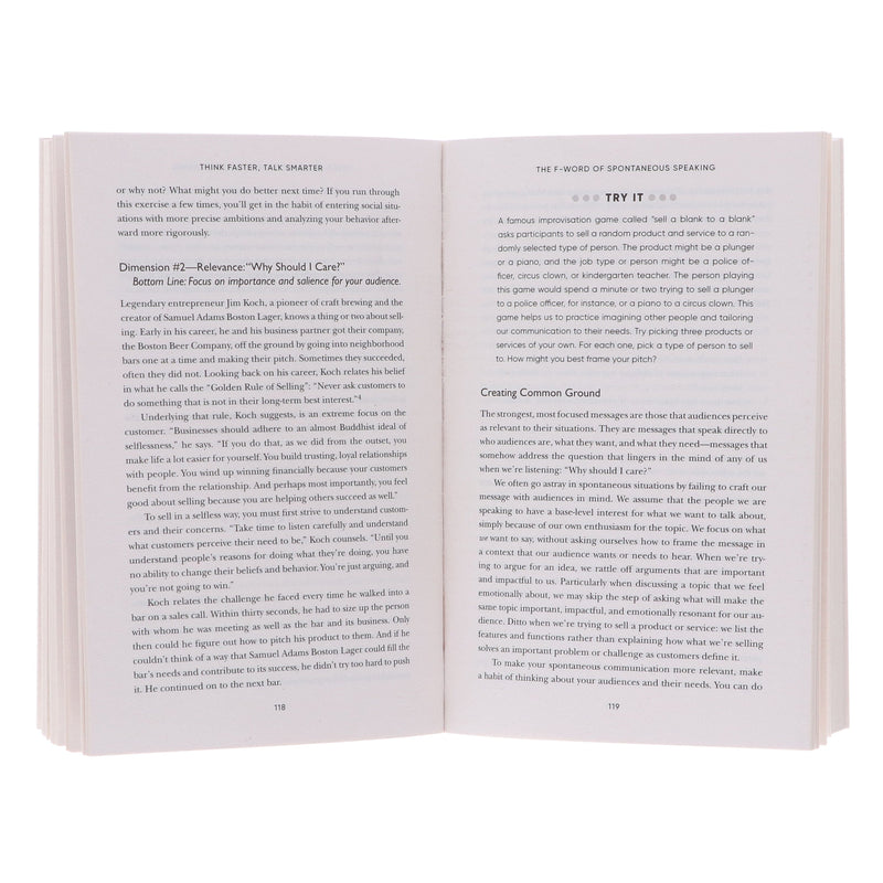 Think Faster, Talk Smarter: How to speak successfully when you're put on the spot by Matt Abrahams - Non Fiction - Paperback Non-Fiction Macmillan