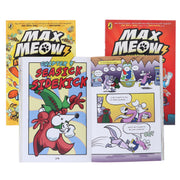 Max Meow Series (Book 4-6) by John Gallagher 3 Graphic Novels Collection Set - Ages 5-10 - Paperback Graphic Novels Penguin Random House