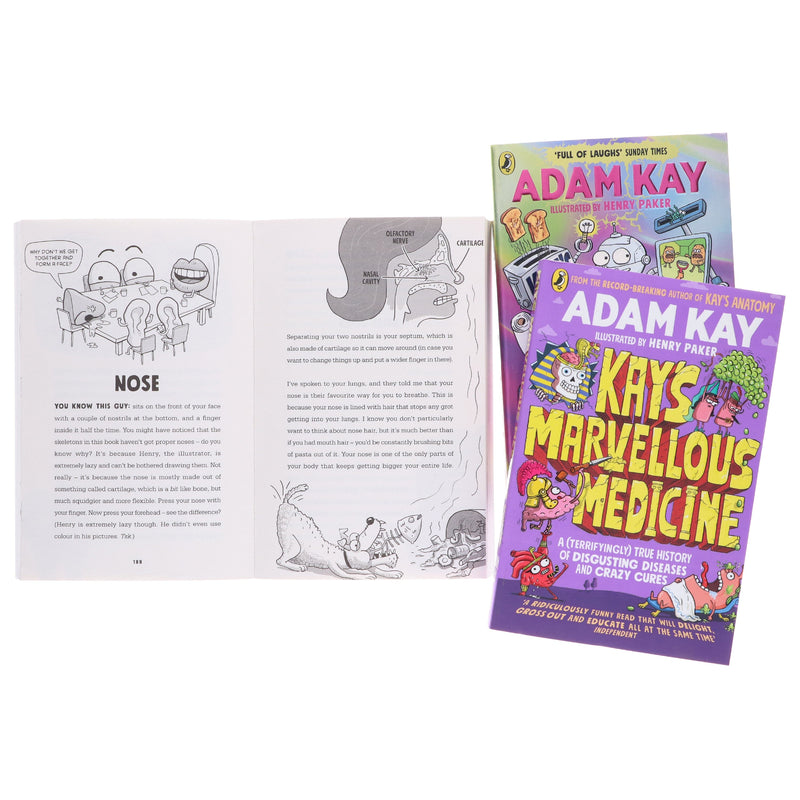 Adam Kay's 3 Books Collection Set - Ages 9+ - Paperback 9-14 Penguin