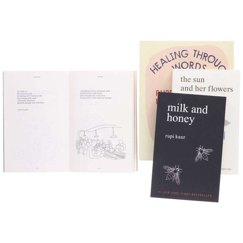 Rupi Kaur 4 Poetry Books Collection Set - Non-Fiction - Paperback/Hardback Non-Fiction Simon & Schuster/Andrews McMeel Publishing