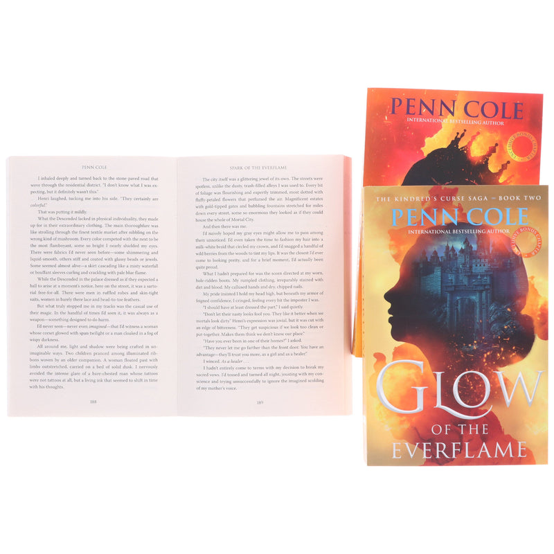 The Kindred's Curse Saga by Penn Cole 3 Books Collection Set - Fiction - Paperback Fiction Hachette