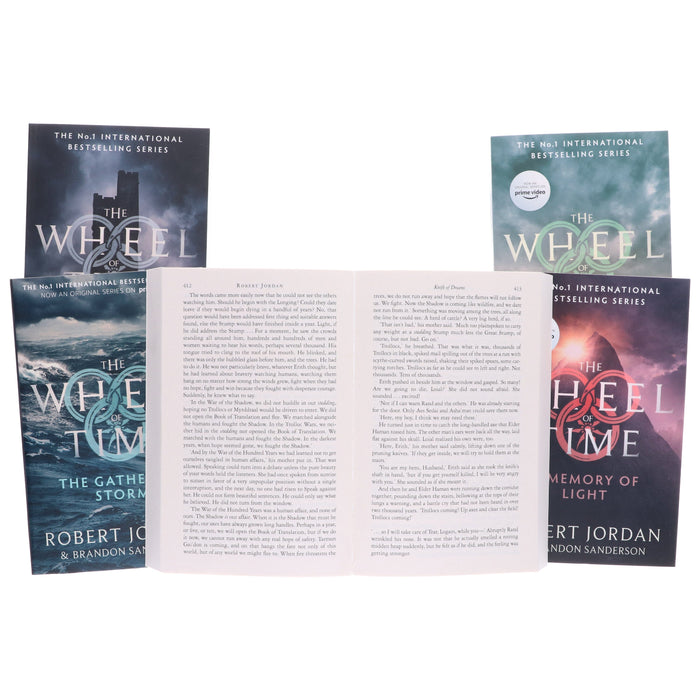 The Wheel of Time by Robert Jordan: Books 11-14 & New Spring Collection Set - Fiction - Paperback Fiction Hachette