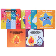 First Emotions: My Little Box of Emotions (Happy, Sad, Angry & Proud) 5 Books Collection Box Set - Ages 0-5 - Board Book 0-5 DK