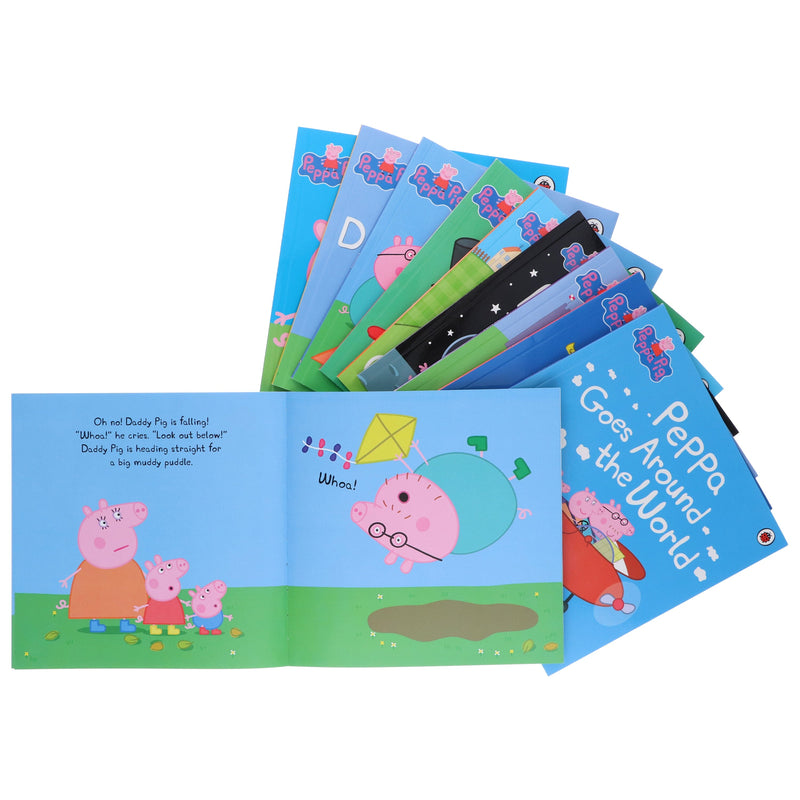 Peppa Pig Series By Ladybird: 10 Picture Books Collection set - Ages 2-6 - Paperback 3-5 Penguin