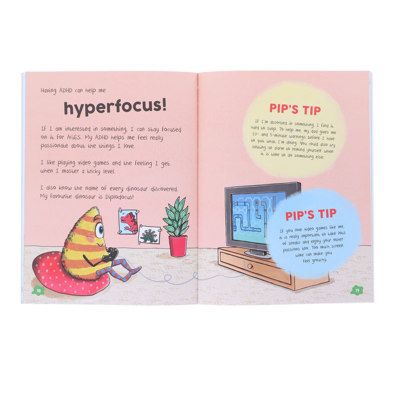 My Amazing ADHD Brain & ADHD: Rapped Up! 2 Books Collection Set by Emily Snape & Jamie Gilbert - Ages 4+ - Paperback 5-7 Various