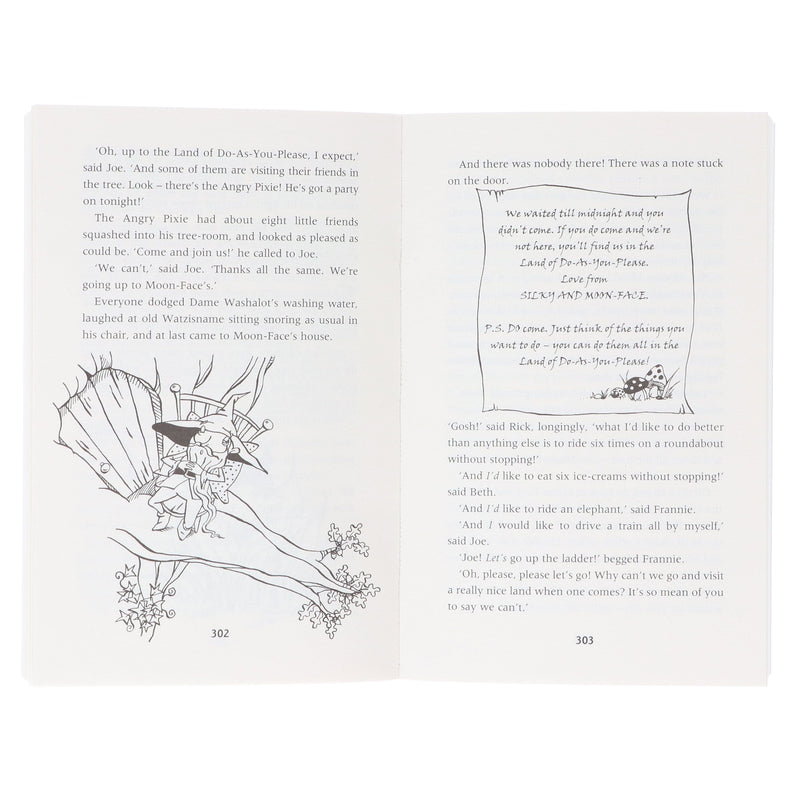 The Wishing-Chair & The Magic Faraway Tree By Enid Blyton 2 Books 6 Story Collection Set - Ages 5-8 - Paperback 5-7 Hachette