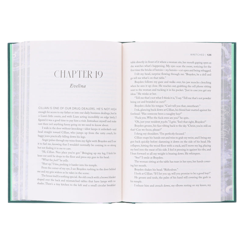 Never After Series by Emily McIntire 2 Books Collector's Edition Set (Sprayed Edges) - Fiction - Hardback Fiction Sourcebooks