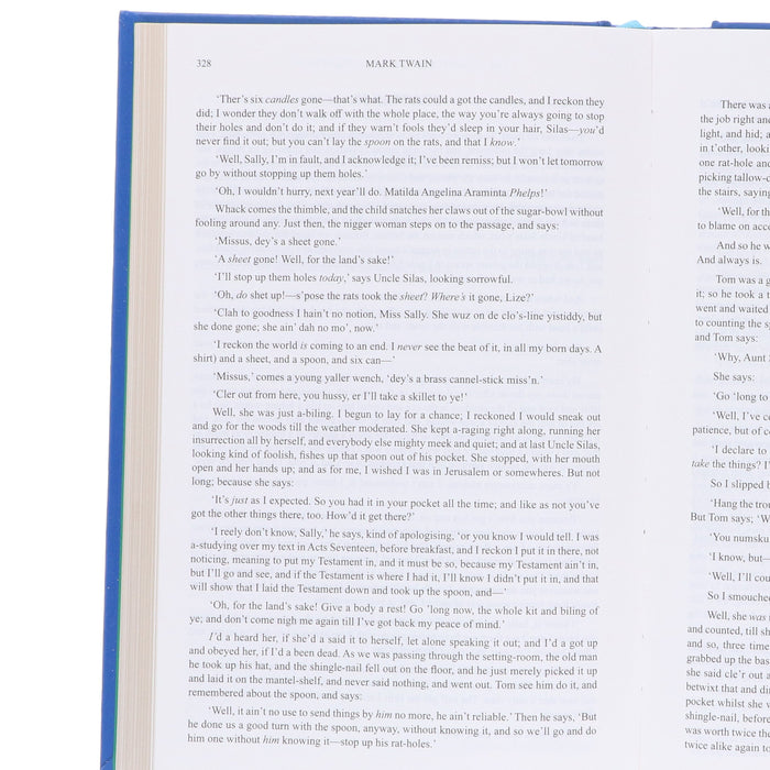 Mark Twain: A Collection of Works - Fiction - Hardback (Leather-bound) Fiction Wilco Books