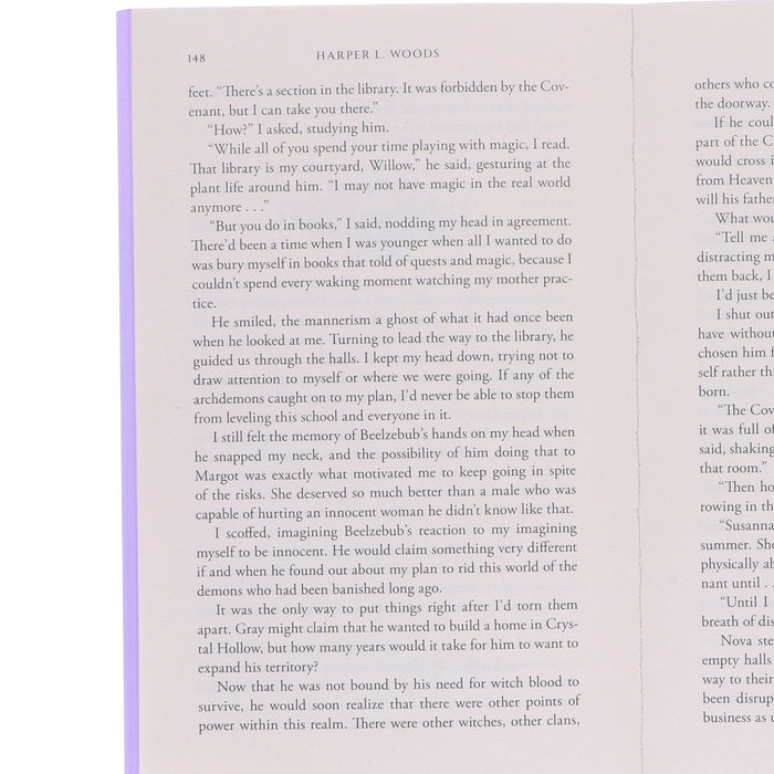 Coven of Bones Series by Harper L. Woods 2 Books Collection Set - Fiction - Paperback Fiction Penguin Random House