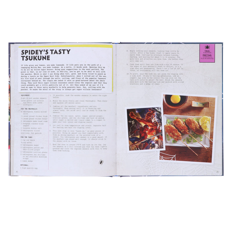 Marvel: Spider-Man: The Official Cookbook by Jermaine McLaughlin & Paul Eschbach - Non Fiction - Hardback Non-Fiction Insight Editions