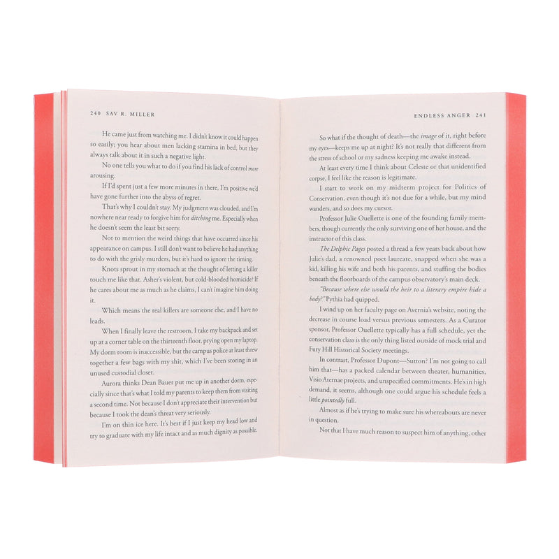 Monsters Within Series by Sav R. Miller 2 Books Sprayed Edges Collection Set - Fiction - Paperback Fiction Sourcebooks