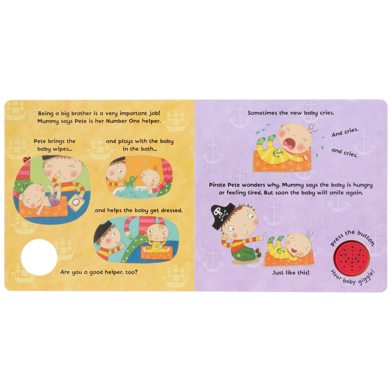 Pirate Pete and Princess Polly Series By Lady Bird 2 Books Collection Set - Ages 2-4 - Board Book 0-5 Penguin Random House