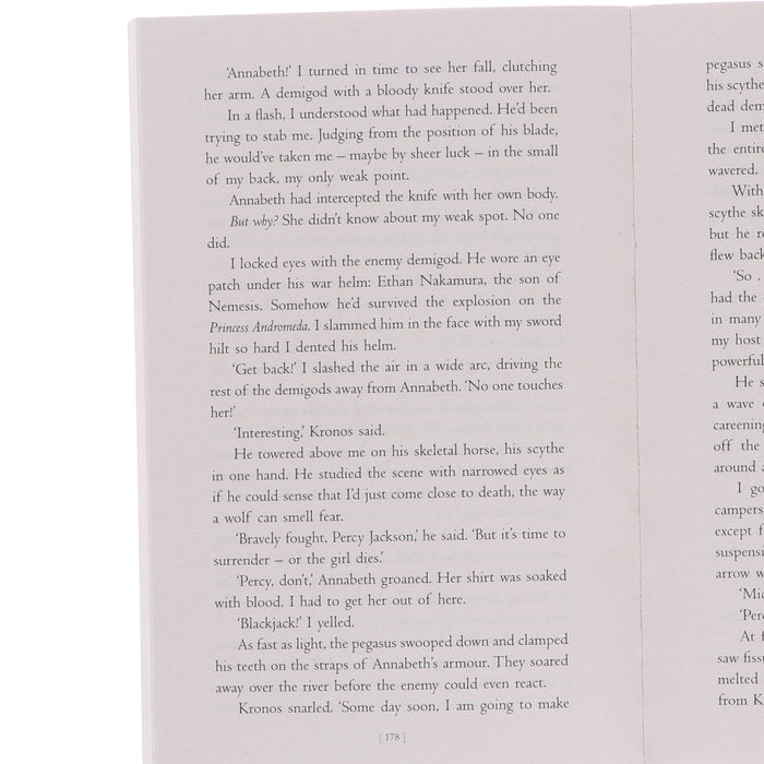 Percy Jackson Series by Rick Riordan 5 Books Collection Box Set - Ages 9-14 - Paperback 9-14 Penguin Random House