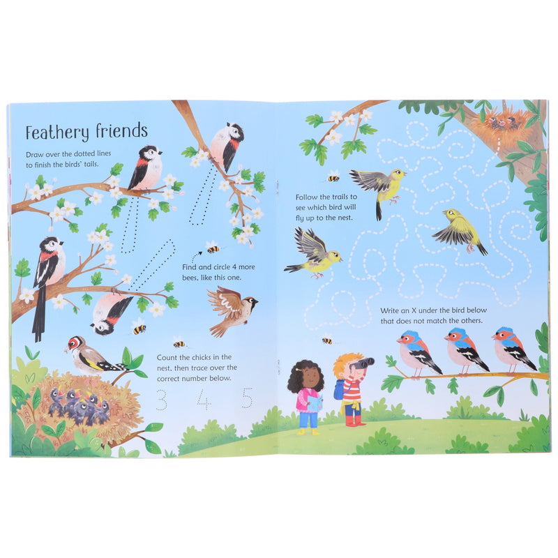 Usborne Wipe Clean Activities (1 Pen Included) By Kirsteen Robson 6 Books Collection Set - Ages 3+ - Paperback 0-5 Usborne Publishing Ltd