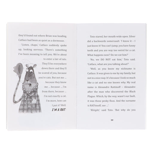 Toto the Ninja Cat Series by Dermot O’Leary Illustrated 6 Books Collection Set - Ages 7+ - Paperback 7-9 Hachette