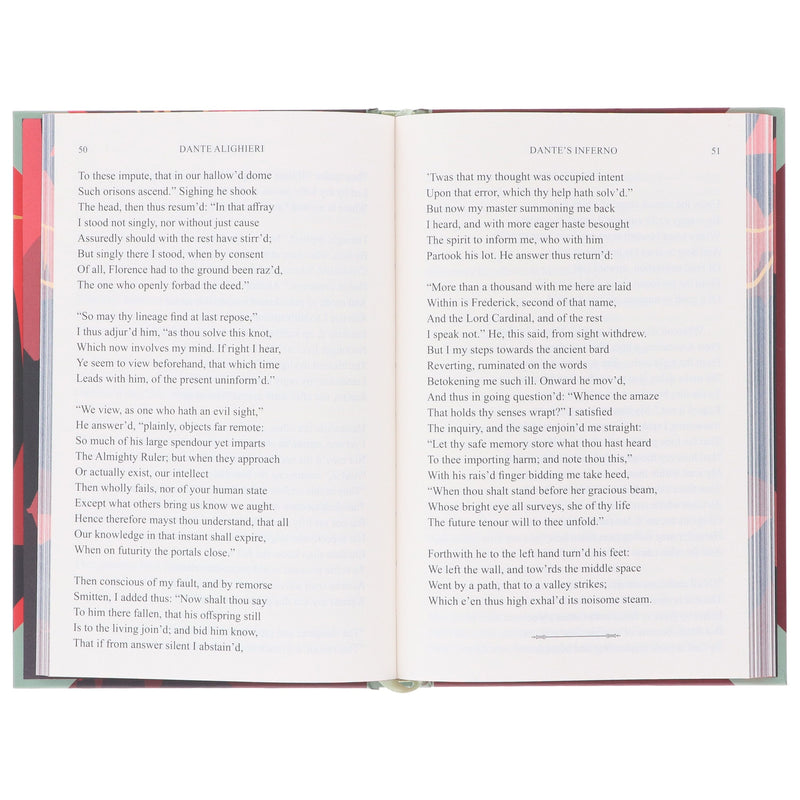 Dante's Inferno by Dante Alighieri - Fiction - Sprayed Edges Hardback Fiction Wilco Books