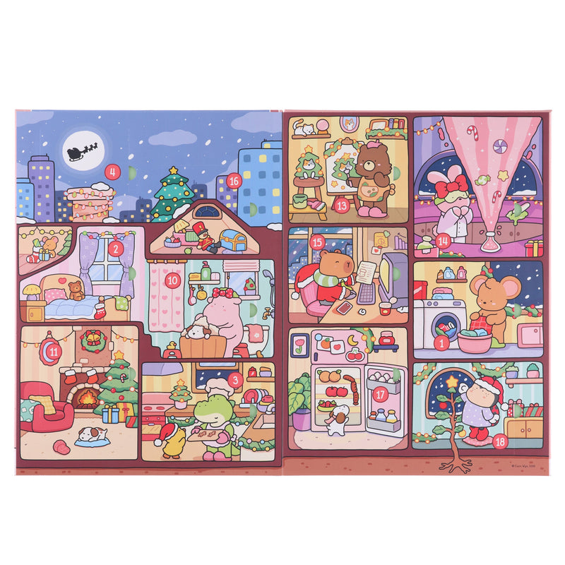 Coco Wyo: Cozy Countdown - An Advent Colouring Book Bundle (Contains 24 Books) - Ages 7+ - Paperback 9-14 Penguin Random House