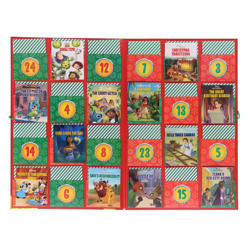 Disney: Storybook Collection Advent Calendar: A Holiday Countdown With 24 Wonderful Books - Ages 6+ - Paperback 5-7 Autumn Publishing