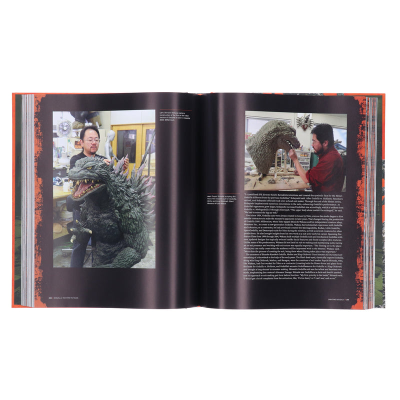 Godzilla: The First 70 Years By Steve Ryfle and Ed Godziszewski: The Official Illustrated History of the Japanese Productions - Non Fiction - Hardback Non-Fiction Abrams