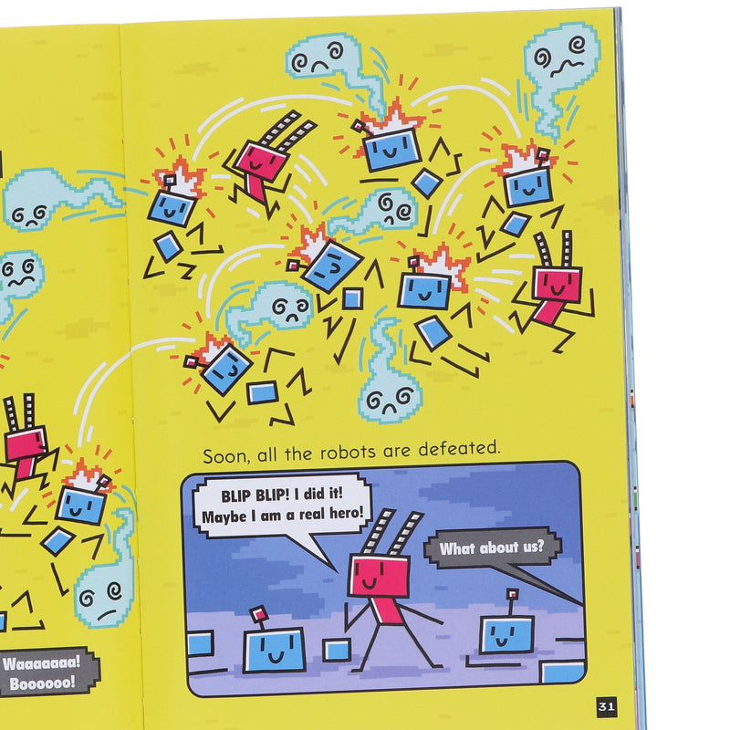 Press Start! Series by Thomas Flintham 7 Books Full-Colour Graphic Novels Collection Set - Ages 5+ - Paperback Graphic Novels Nosy Crow Ltd