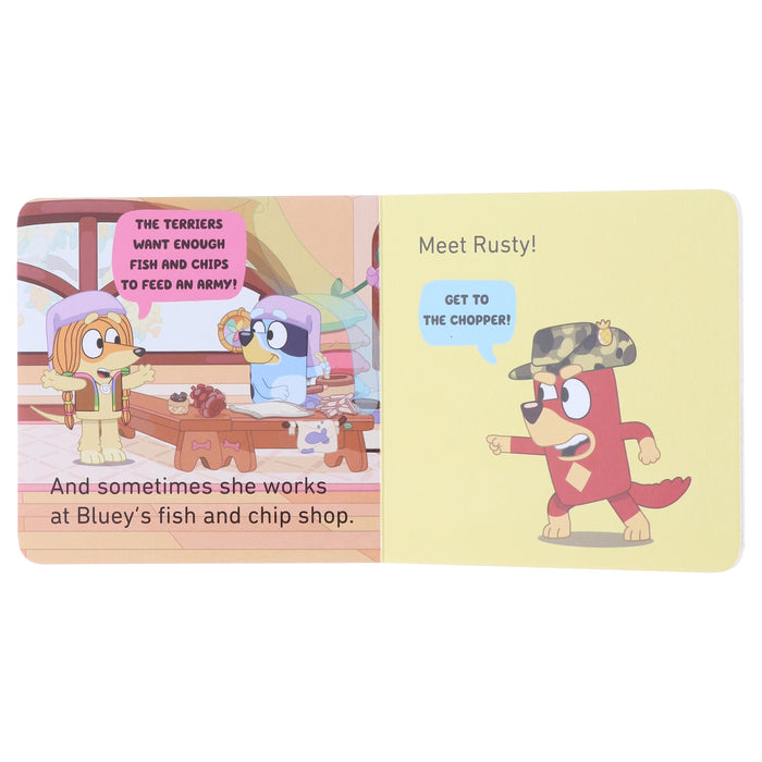 Bluey and Friends Little Library by Ladybird 4 Books Collection Box Set - Ages 2+ - Board Book 0-5 Penguin Random House