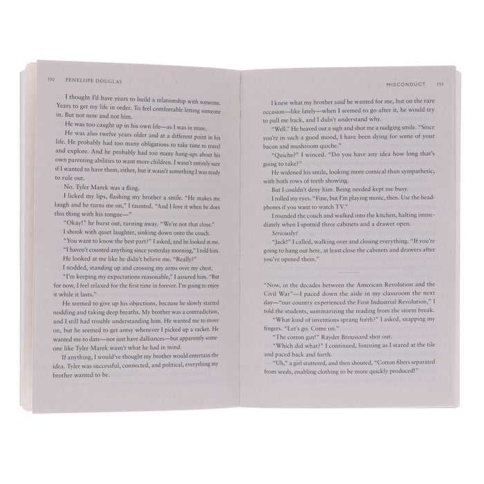 Penelope Douglas Collection (Misconduct & Five Brothers) 2 Books Set - Fiction - Paperback Fiction Hachette