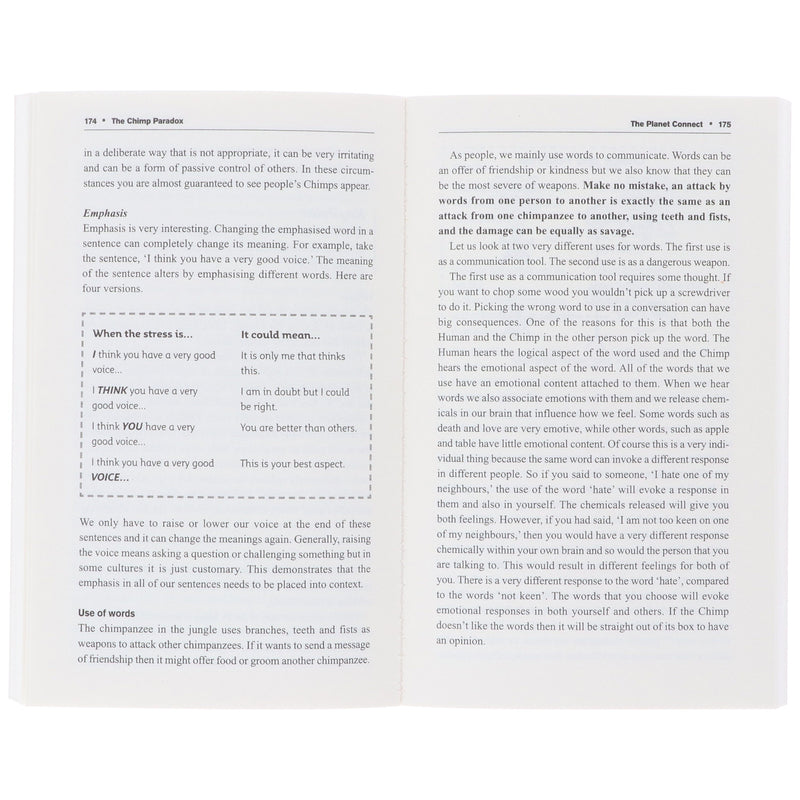 The Chimp Paradox: The Mind Management By Prof Steve Peters - Non Fiction - Paperback B2D DEALS Penguin Random House