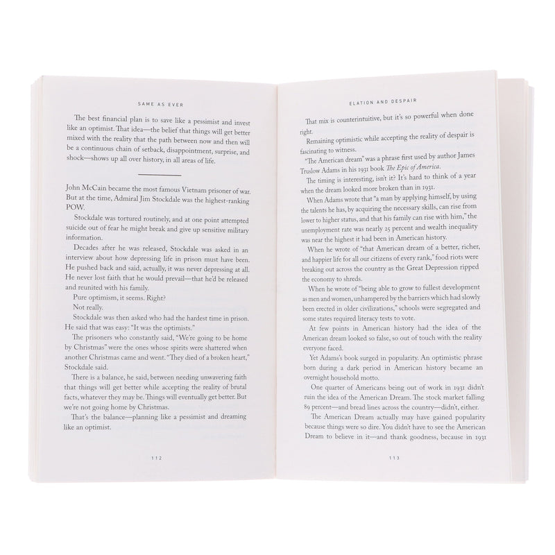 The Psychology Of Money, The Art of Spending Money & Same as Ever by Morgan Housel 3 Books Collection Set - Non Fiction - Paperback Non-Fiction Pan Macmillan