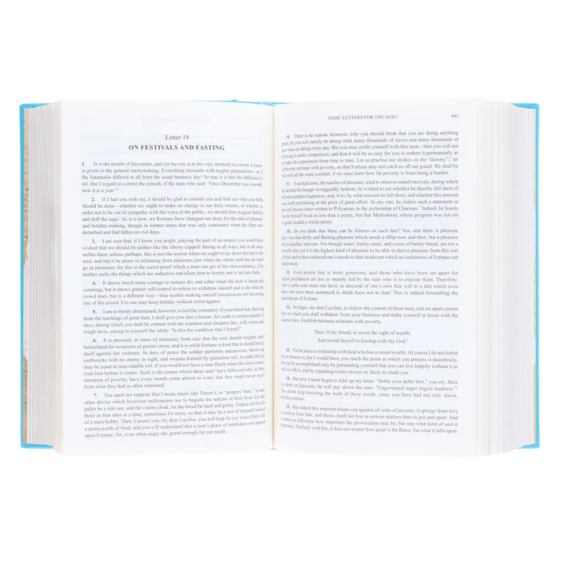 The Best of Stoic Philosophy - Non Fiction - Leather Bound Hardback Non-Fiction Wilco Books