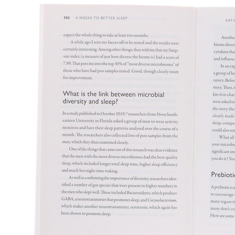 4 Weeks to Better Sleep by Dr Michael Mosley: A Life-Changing Plan For Deep Sleep, Improved Brain Function and Feeling Great - Non Fiction - Paperback Non-Fiction Hachette
