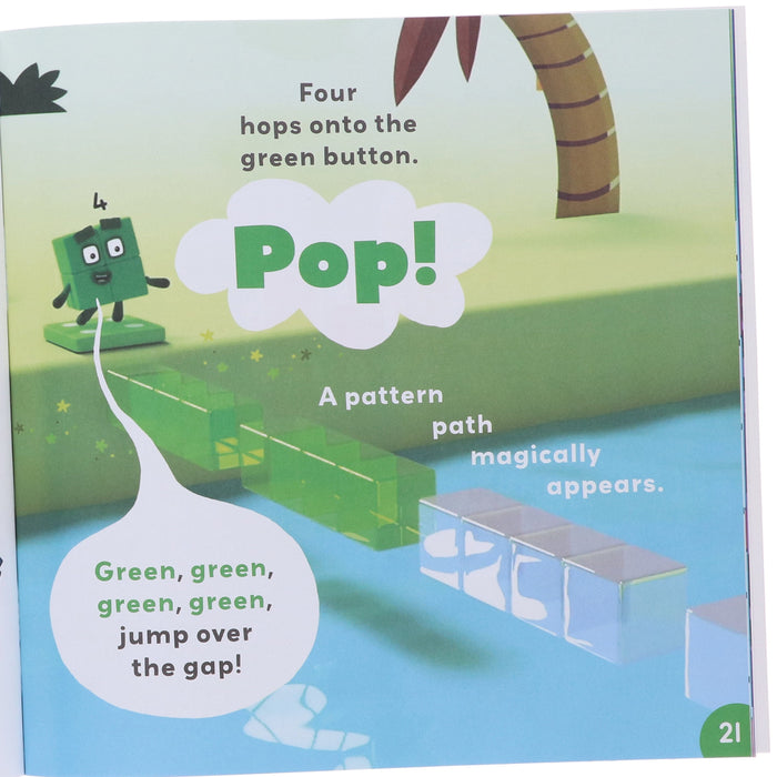 Pattern Palace: A Numberblocks Sticker Storybook Featuring Over 60 Fun Stickers! - Ages 3-6 - Paperback 3-5 Sweet Cherry Publishing