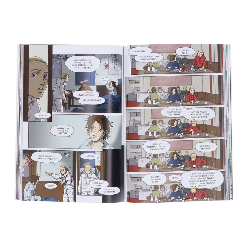 Alex Rider Bookcase Alex Rider by Anthony Horowitz 7 Graphic Novel Adventures Box Set - Ag ...