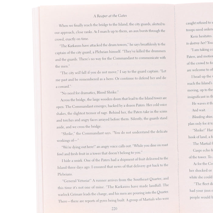 A Reaper At The Gates: Book 3 (Ember Quartet) by Sabaa Tahir - Fiction - Paperback Fiction HarperCollins Publishers